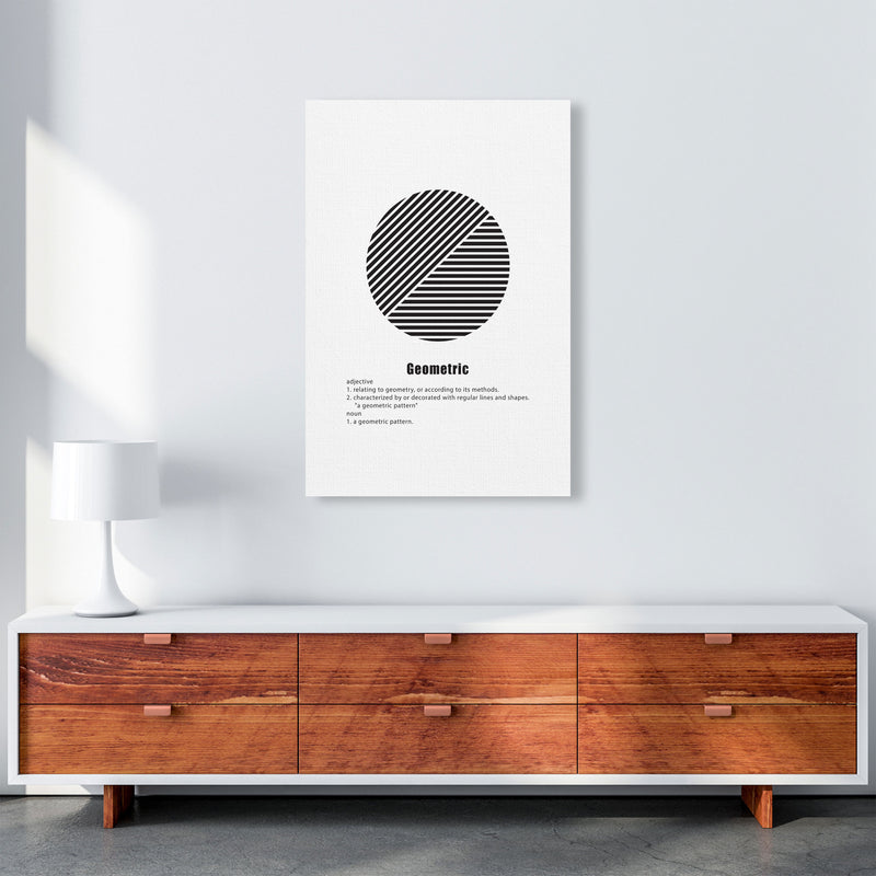 Geometric Meaning 3 Modern Print A1 Canvas
