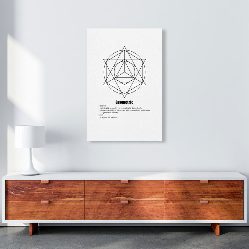 Geometric Meaning 6 Modern Print A1 Canvas