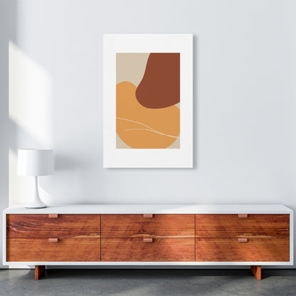 Mica Sand Abstract N28  Art Print by Pixy Paper A1 Canvas