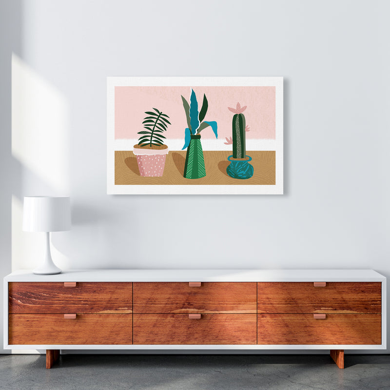 Plant Collection Jungle Abstract  Art Print by Pixy Paper A1 Canvas