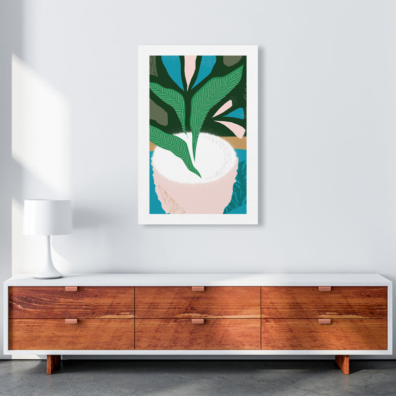 Plant Pot Jungle Abstract  Art Print by Pixy Paper A1 Canvas
