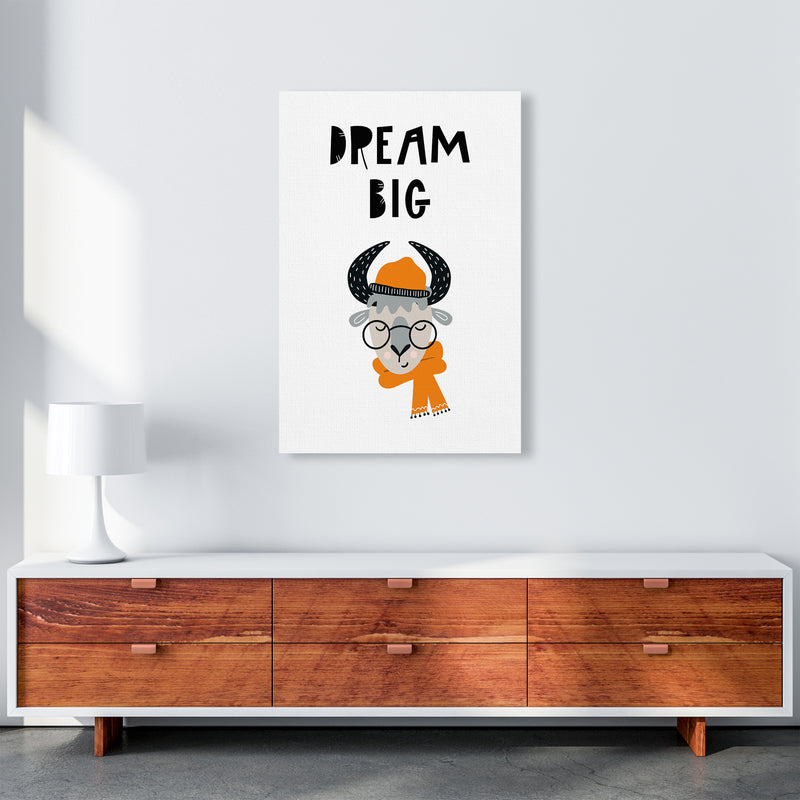 Dream Big Animal Pop  Art Print by Pixy Paper A1 Canvas