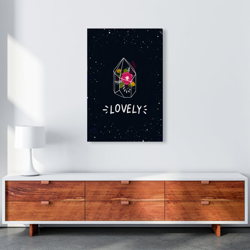 Lovely Night Sky  Art Print by Pixy Paper A1 Canvas