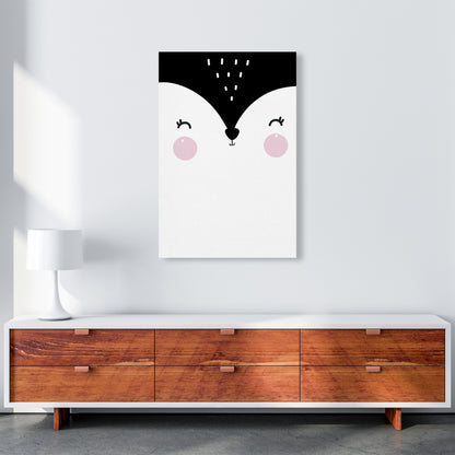 Penguin Face  Art Print by Pixy Paper A1 Canvas