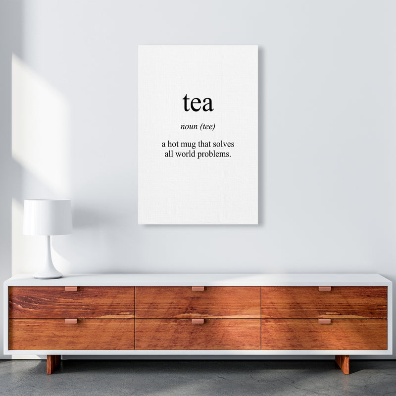 Tea Meaning  Art Print by Pixy Paper A1 Canvas