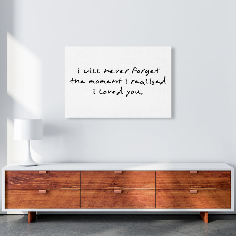 I Will Never Forget  Art Print by Pixy Paper A1 Canvas