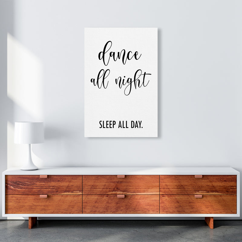 Dance All Night  Art Print by Pixy Paper A1 Canvas