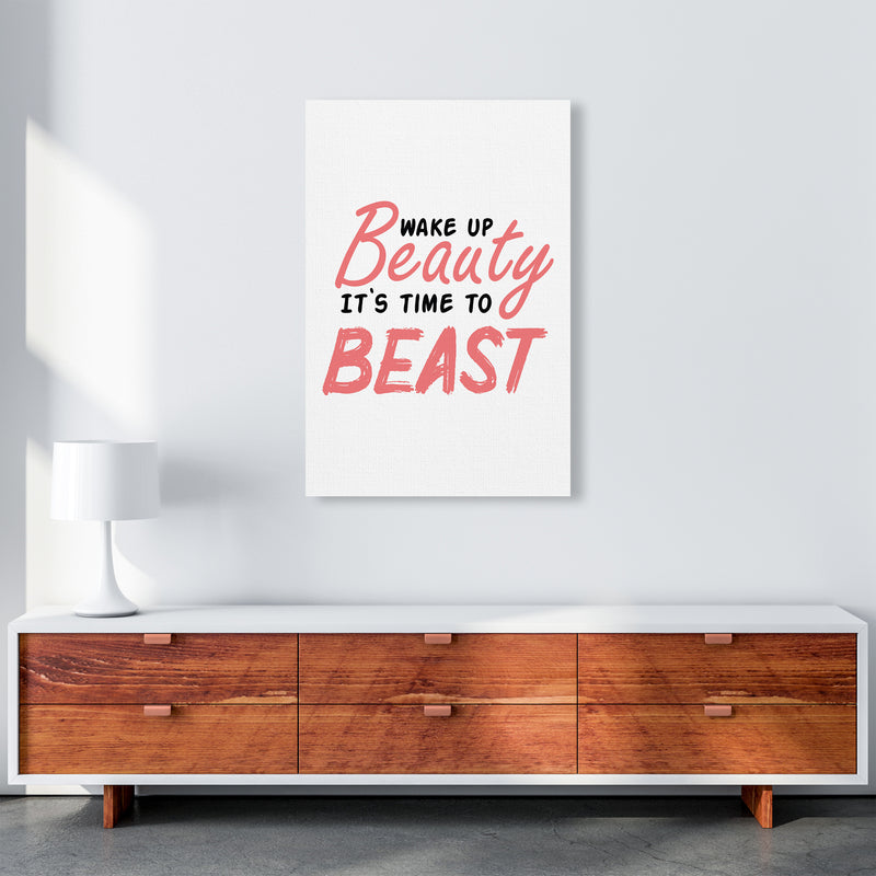 Wake Up Beauty  Art Print by Pixy Paper A1 Canvas