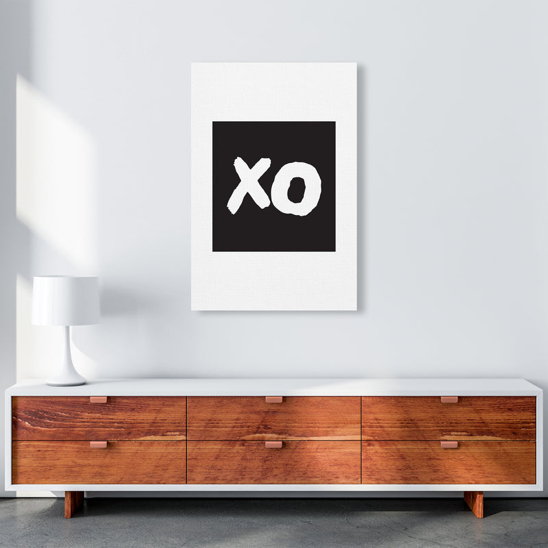 Xo Black Box  Art Print by Pixy Paper A1 Canvas