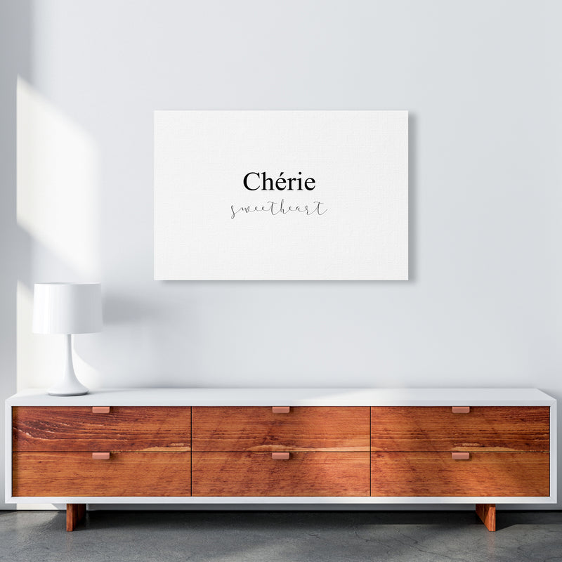Cherie  Art Print by Pixy Paper A1 Canvas