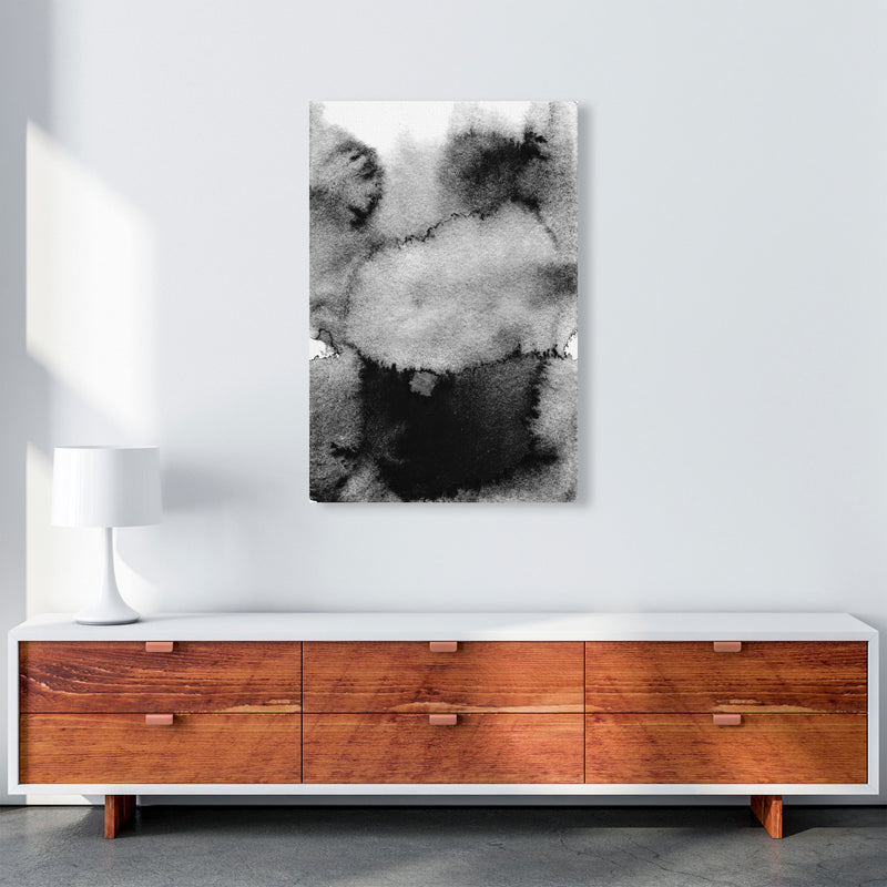 Majestic Monochrome Watercolour 14 Art Print by Pixy Paper A1 Canvas