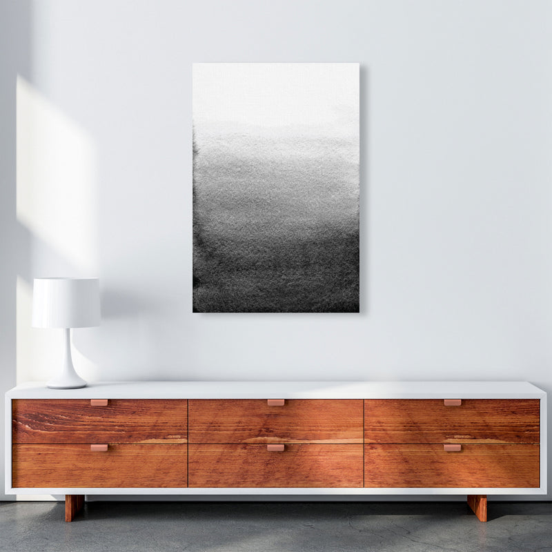 Majestic Monochrome Watercolour 13 Art Print by Pixy Paper A1 Canvas