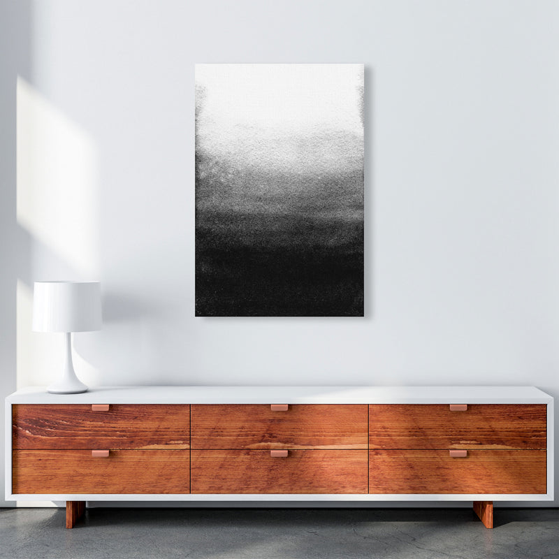 Majestic Monochrome Watercolour 07 Art Print by Pixy Paper A1 Canvas
