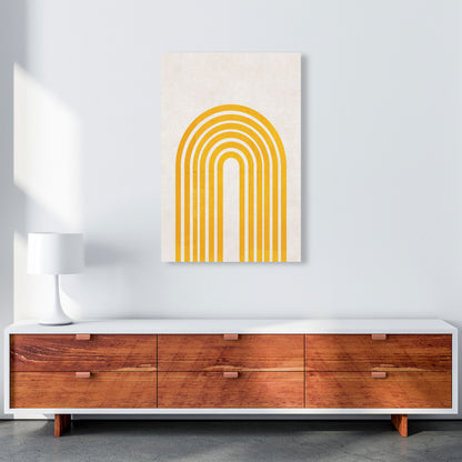 Rainbow mustard Art Print by Pixy Paper A1 Canvas