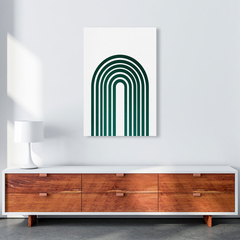 Rainbow emerald Art Print by Pixy Paper A1 Canvas