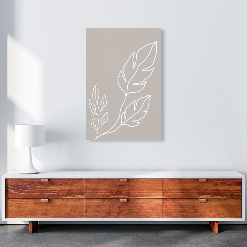 Inspired Stone Plant Silhouette Art Print by Pixy Paper A1 Canvas