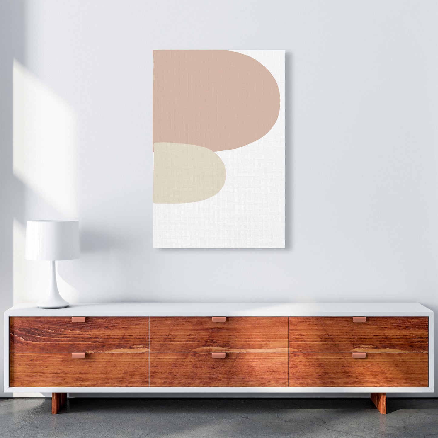 Inspired Side Stones Art Print by Pixy Paper A1 Canvas