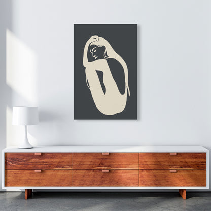 Inspired Off Black Woman Silhouette Art Print by Pixy Paper A1 Canvas