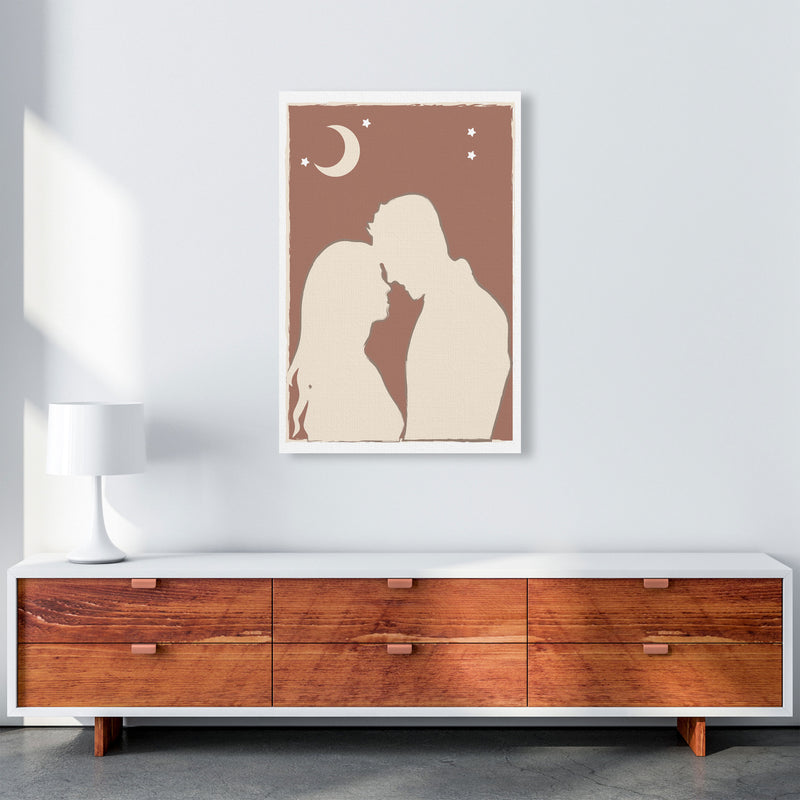 Autumn Lovers abstract Art Print by Pixy Paper A1 Canvas