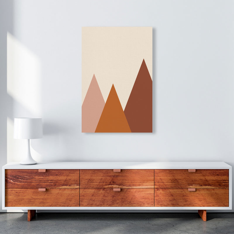 Autumn Rolly abstract Art Print by Pixy Paper A1 Canvas