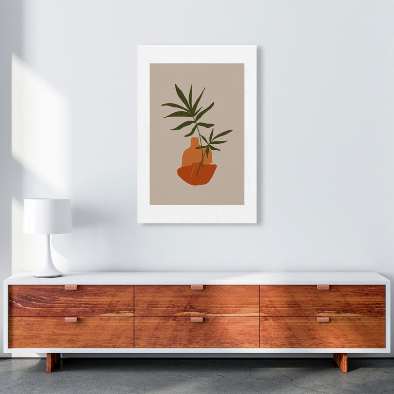 Autumn Plant abstract Art Print by Pixy Paper A1 Canvas