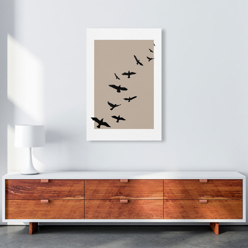 Autumn Skye abstract Art Print by Pixy Paper A1 Canvas