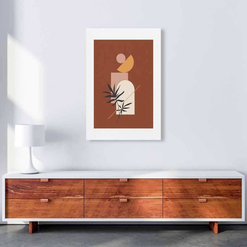 Autumn Fern abstract Art Print by Pixy Paper A1 Canvas