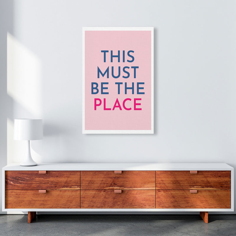 This Must Be The Place Art Print by Pixy Paper A1 Canvas