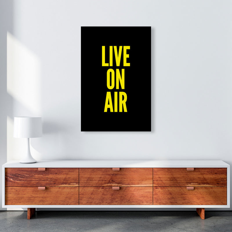 Live On Air Art Print by Pixy Paper A1 Canvas