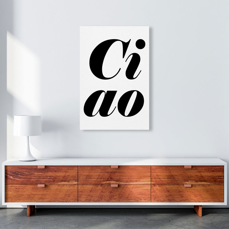 Ciao Art Print by Pixy Paper A1 Canvas