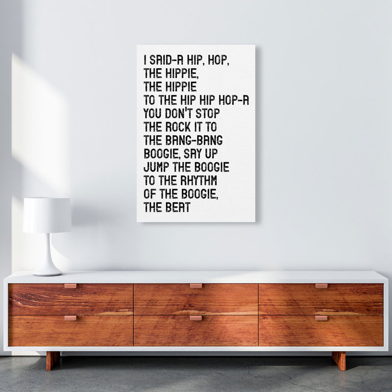 I Said A Hip Hop Art Print by Pixy Paper A1 Canvas