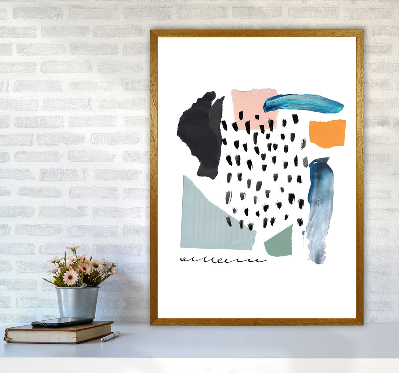 Abstract Shapes Artboard Modern Print A1 Print Only