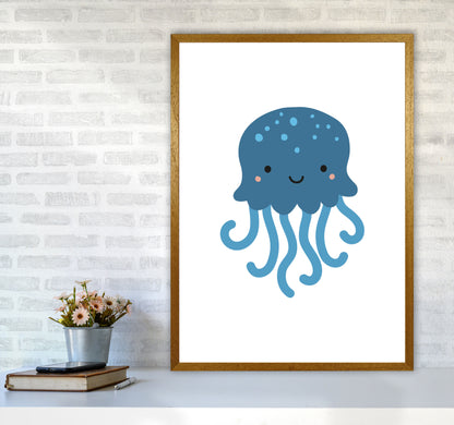 Children&#39;s Animals, Jellyfish Modern Print A1 Print Only