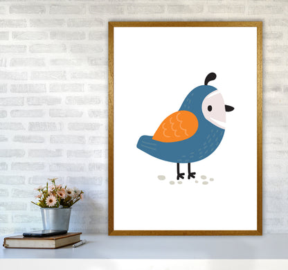 Children&#39;s Animals, Quail Modern Print A1 Print Only