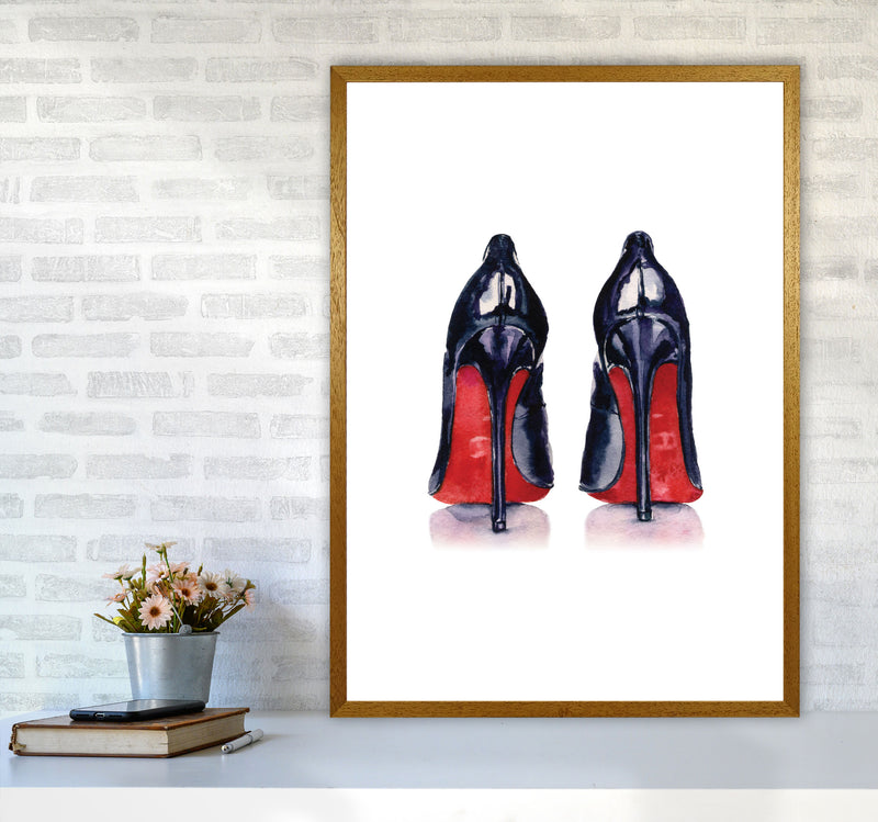 Black High Heels Modern Print A1 Print Only