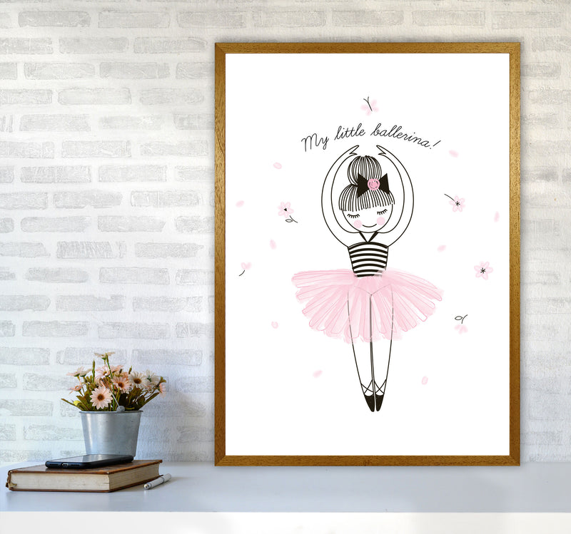 My Little Ballerina Framed Nursey Wall Art Print A1 Print Only