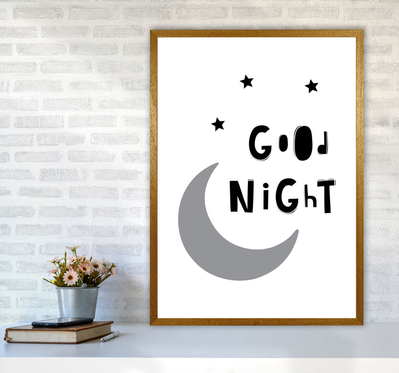 Good Night Moon Framed Nursey Wall Art Print A1 Print Only