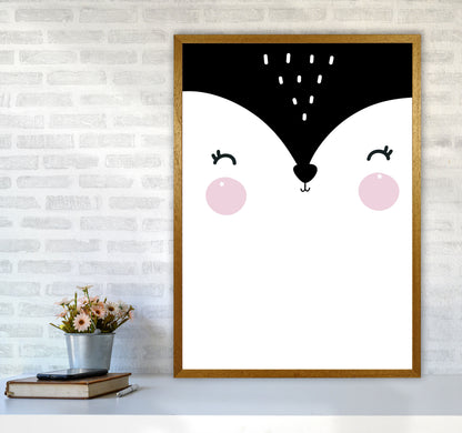 Penguin Face Scandi Modern Print A1 Print Only