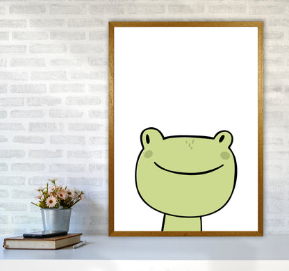 Scandi Frog Framed Nursey Wall Art Print A1 Print Only
