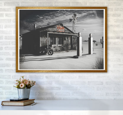 Texas Store Coca Cola Modern Print A1 Print Only