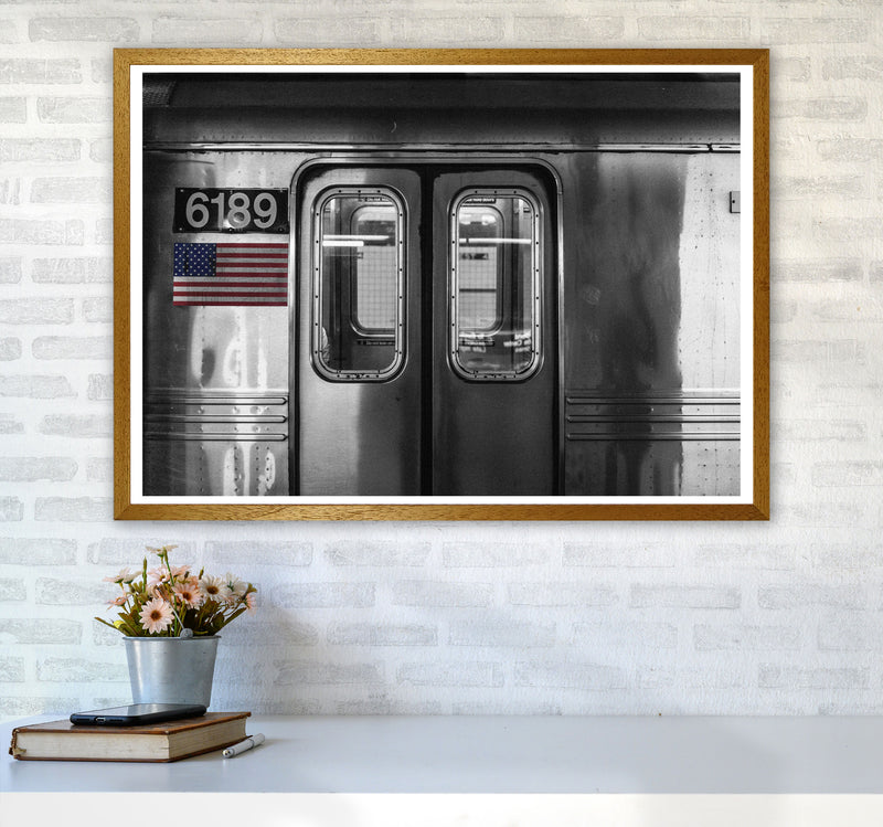Vintage USA Subway Modern Print A1 Print Only
