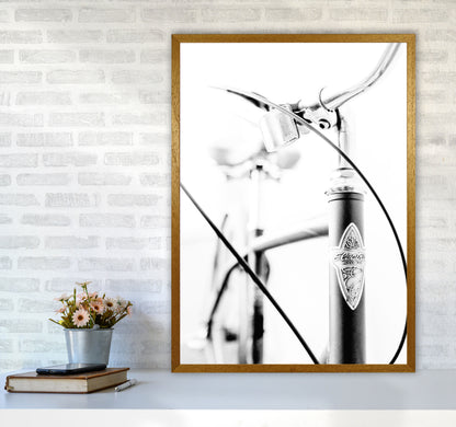 Retro Bike Frame Modern Print A1 Print Only