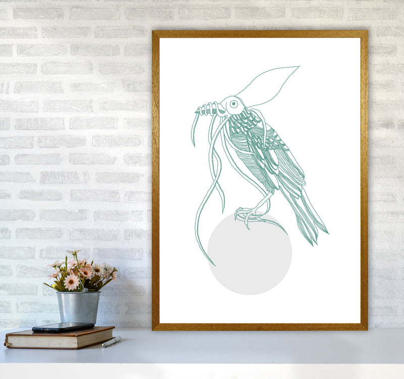 Marine Animals Bird Modern Print Animal Art Print A1 Print Only