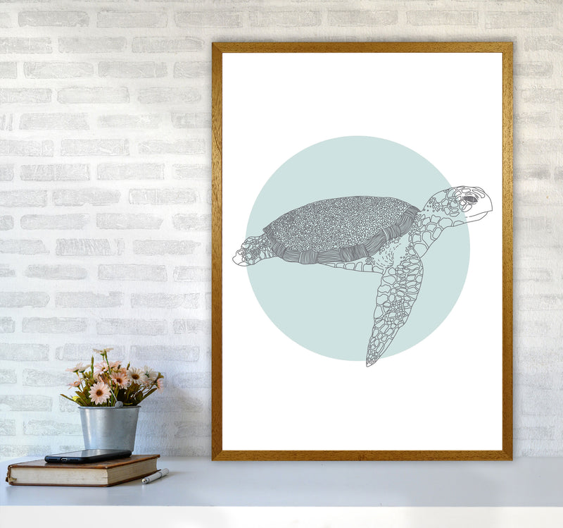 Marine Animals Turtle Modern Print Animal Art Print A1 Print Only
