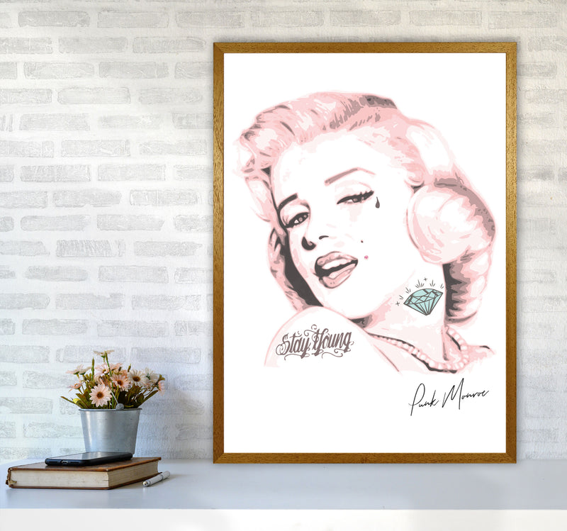 Pink Punk Monroe Modern Print A1 Print Only
