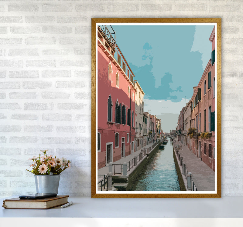 Venice Portrait 2 Modern Print A1 Print Only