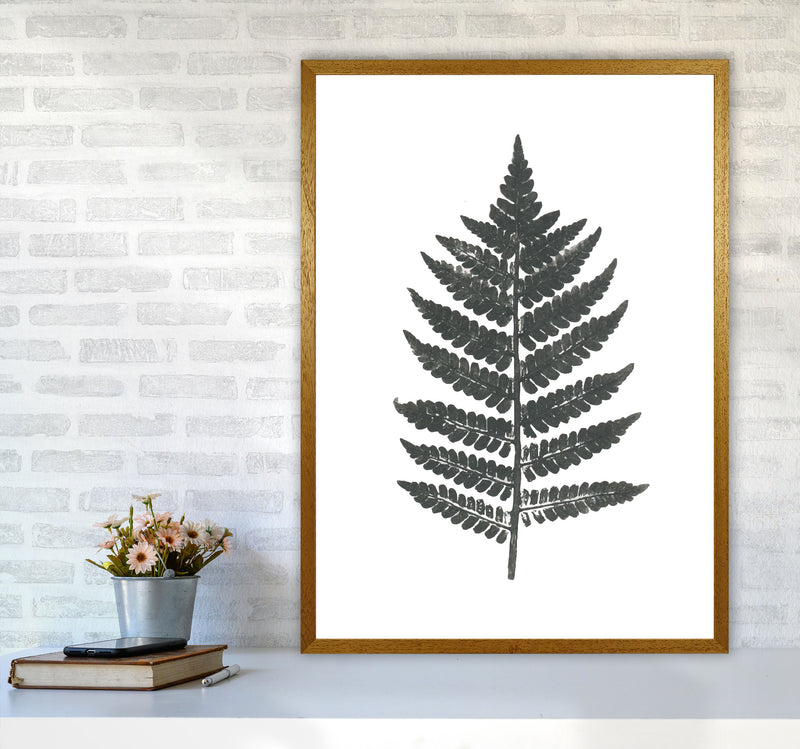 Vintage Fern Modern Print, Framed Botanical & Nature Art Print A1 Print Only