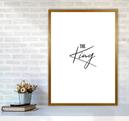 The King Modern Print A1 Print Only