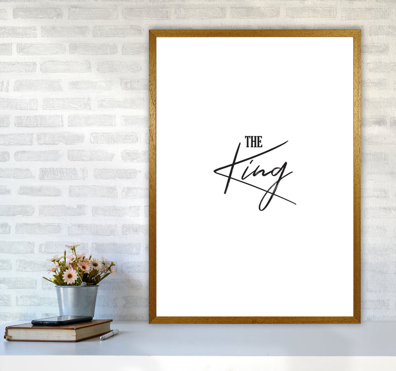 The King Modern Print A1 Print Only