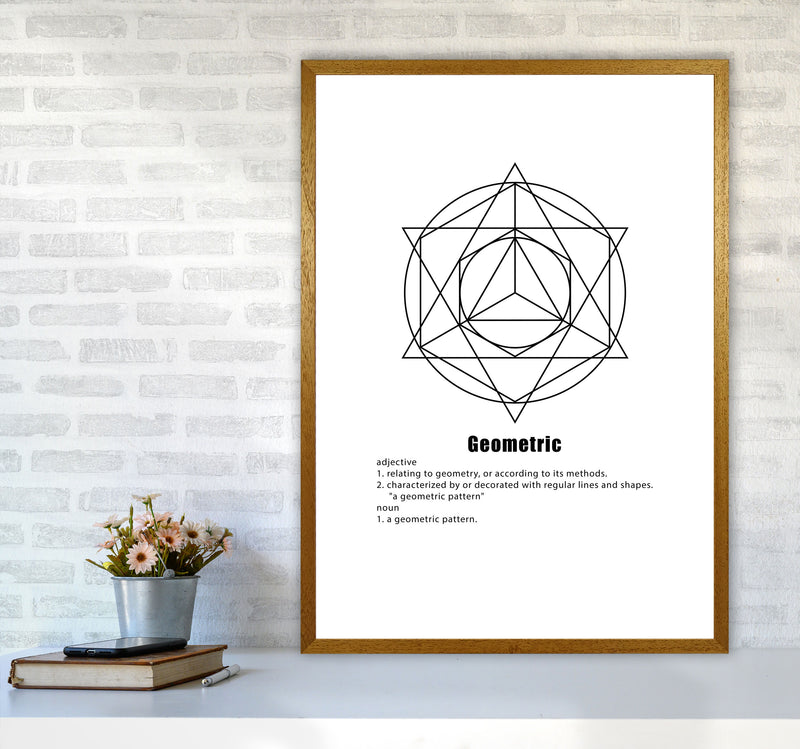 Geometric Meaning 6 Modern Print A1 Print Only
